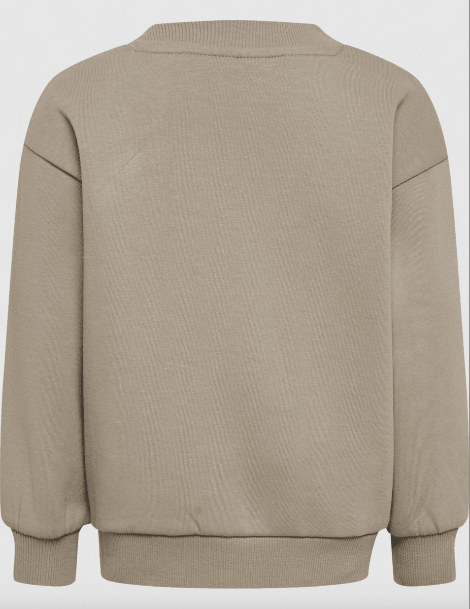 Hummel Genser Mini Loose crewneck bee vintage khaki