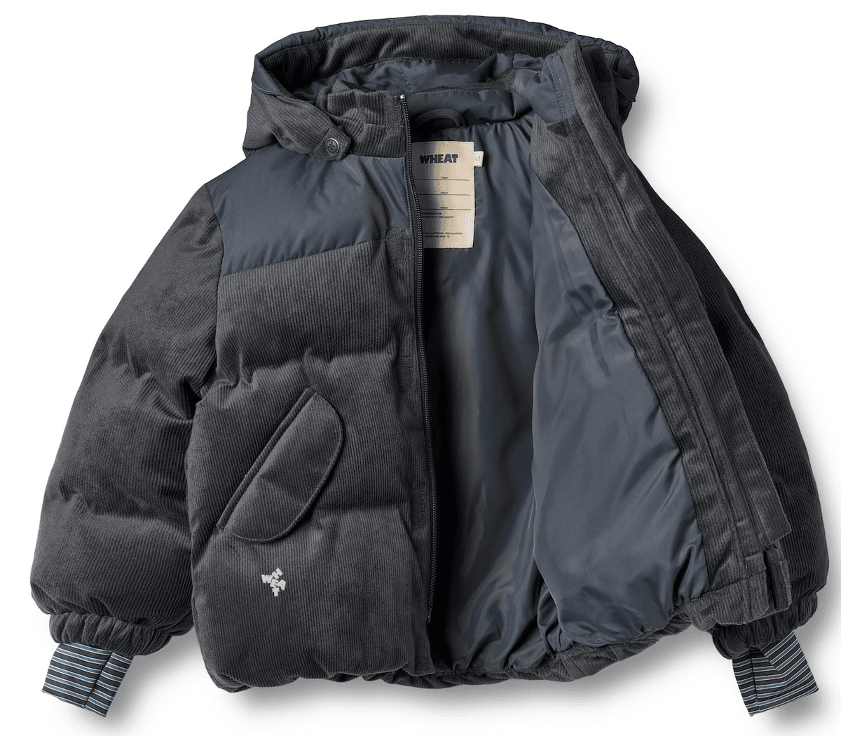 Wheat Vinterjakke Puffer Mads navy